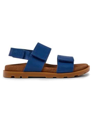 Camper Leder-Sandalen in Blau