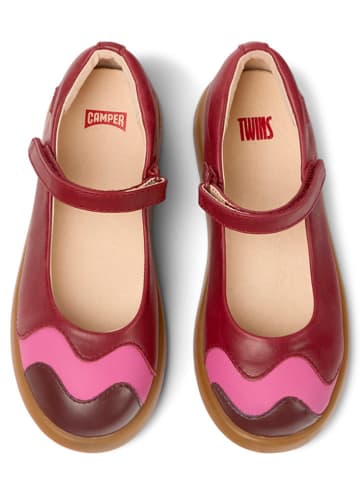 Camper Leder-Ballerinas in Bunt