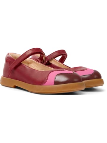Camper Leren ballerina's meerkleurig