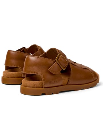 Camper Leren sandalen lichtbruin