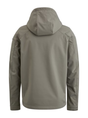 CAST IRON Softshelljacke "Rearpack" in Taupe