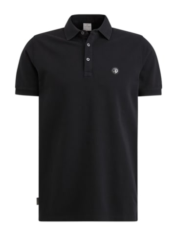 CAST IRON Poloshirt in Schwarz
