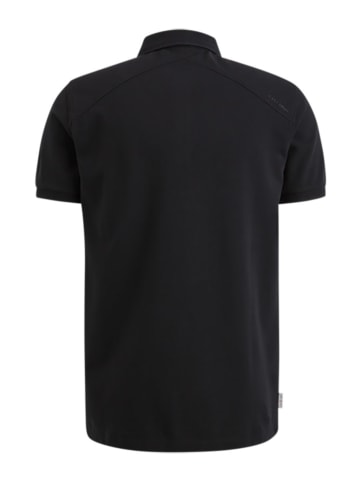 CAST IRON Poloshirt in Schwarz