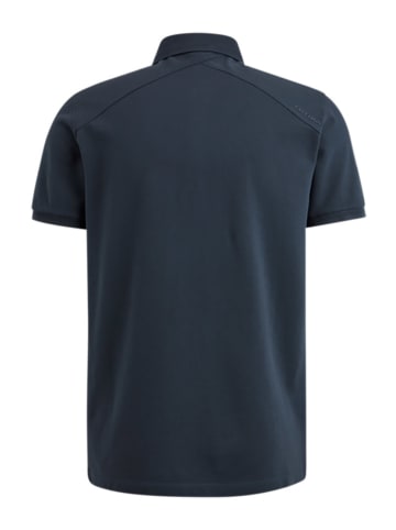 CAST IRON Poloshirt in Dunkelblau
