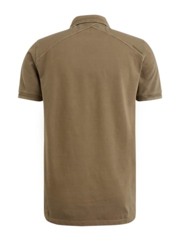 CAST IRON Poloshirt in Hellbraun