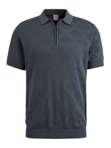 CAST IRON Poloshirt donkerblauw