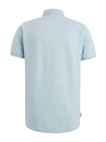 CAST IRON Poloshirt lichtblauw