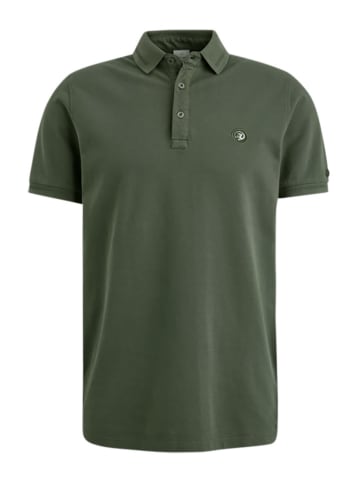 CAST IRON Poloshirt donkergroen