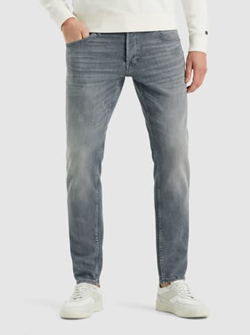 CAST IRON Spijkerbroek "Shiftback" - tapered fit - grijs