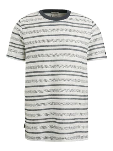 CAST IRON Shirt in Weiß/ Grau