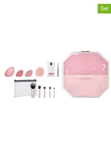 Real Techniques 12-delige cosmetica adventskalender "12 Days Of Glow"