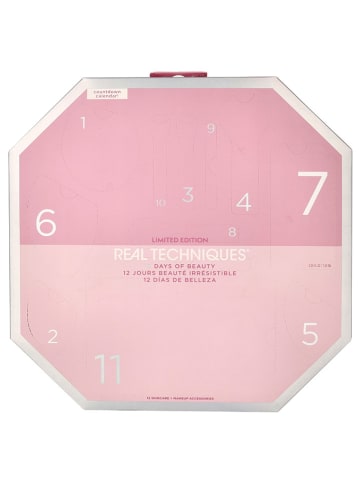 Real Techniques 12-delige cosmetica adventskalender "12 Days Of Glow"
