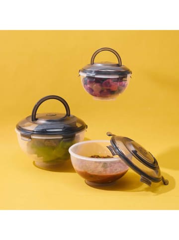 Garden Spirit 3-delige set: vershouddozen grijs - 5,8 l