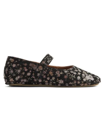 Wheat Leder-Ballerinas in Schwarz