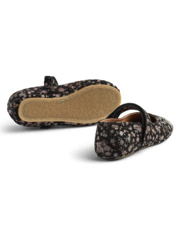 Wheat Leder-Ballerinas in Schwarz