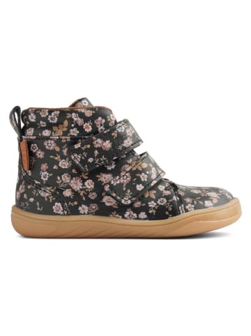 Wheat Leder-Winterboots in Schwarz