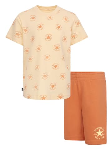 Converse 2-delige outfit oranje