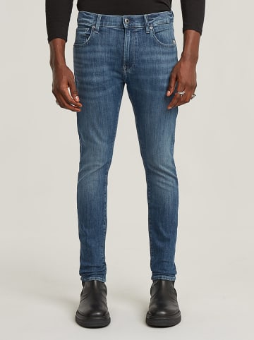 G-Star Dżinsy "Revend" - Skinny fit - w kolorze niebieskim