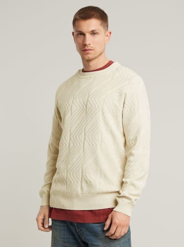 G-Star Pullover in Creme