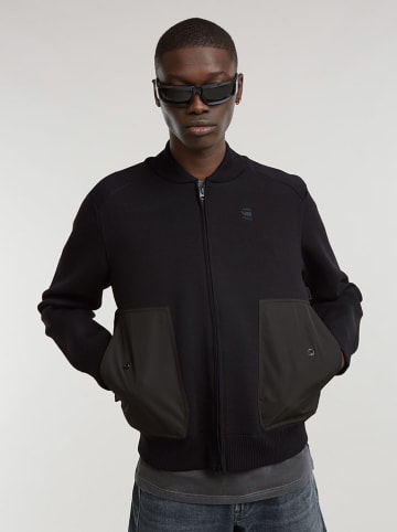 G-Star Sweatjacke in Schwarz