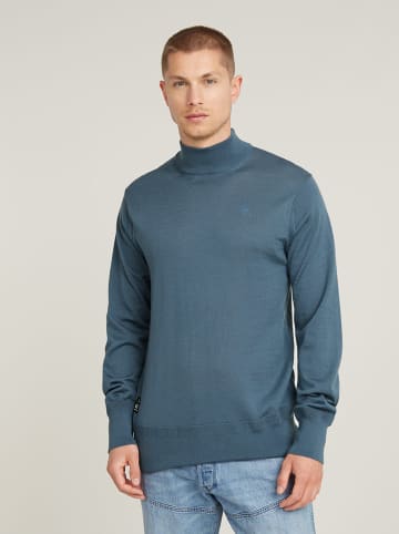 G-Star Merinowollen trui blauw