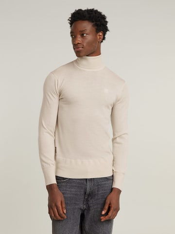 G-Star Merino-Wollpullover in Creme