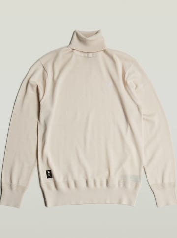 G-Star Merino-Wollpullover in Creme