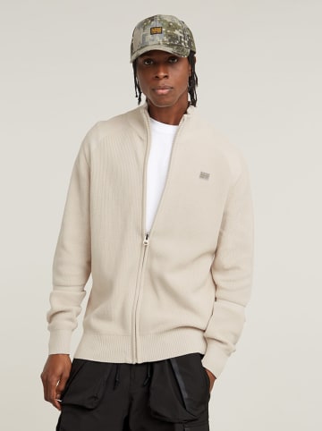 G-Star Sweatjacke in Creme