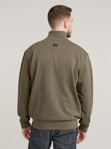 G-Star Sweatjacke in Khaki