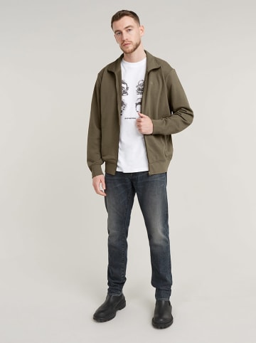 G-Star Sweatjacke in Khaki