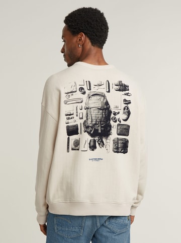 G-Star Sweatshirt in Creme