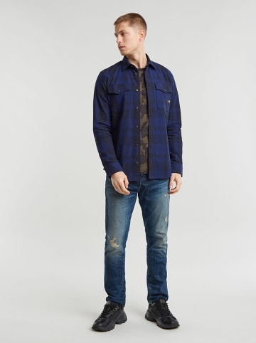 G-Star Shirt in Anthrazit/ Khaki