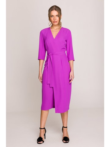 Stylove Sukienka w kolorze fioletowym