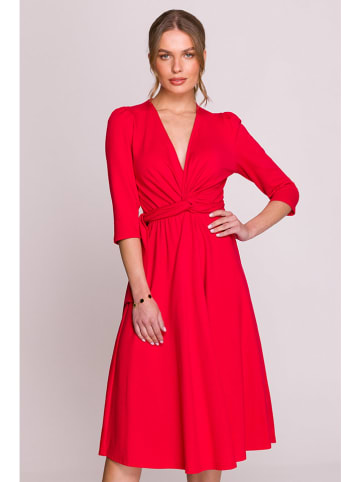 Stylove Sukienka w kolorze czerwonym