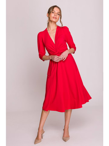Stylove Sukienka w kolorze czerwonym
