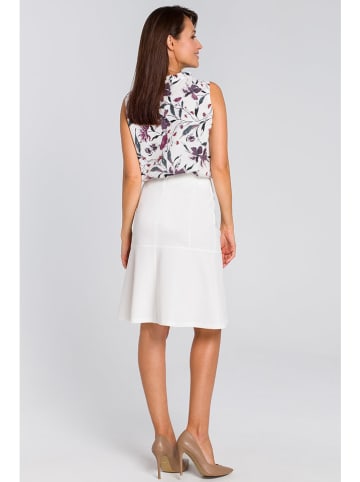 Stylove Blousetop wit/paars