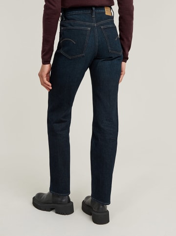 G-Star Spijkerbroek "Viktoria" - straight fit - donkerblauw