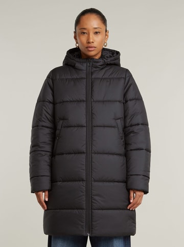 G-Star Steppmantel in Schwarz