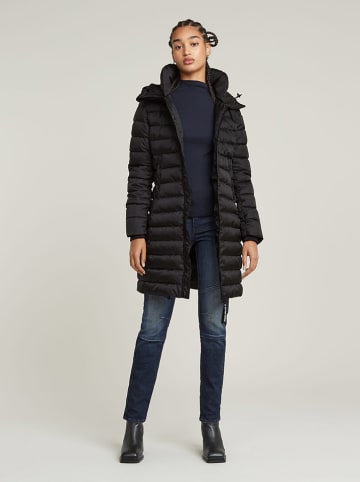 G-Star Steppmantel in Schwarz