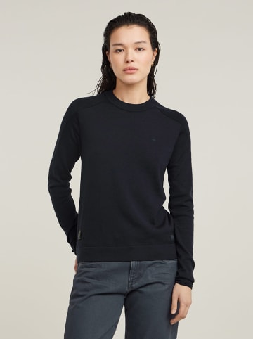 G-Star Sweter w kolorze granatowym