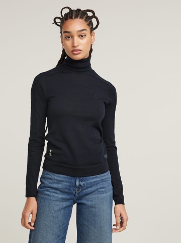 G-Star Rollkragenpullover in Dunkelblau