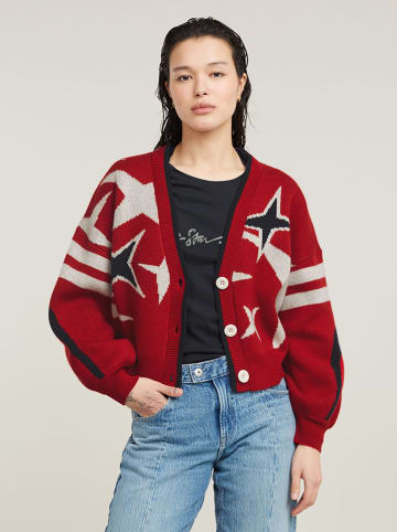 G-Star Cardigan in Rot