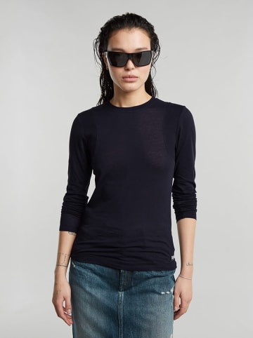 G-Star Longsleeve in Dunkelblau