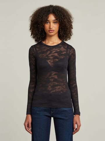 G-Star Longsleeve in Schwarz