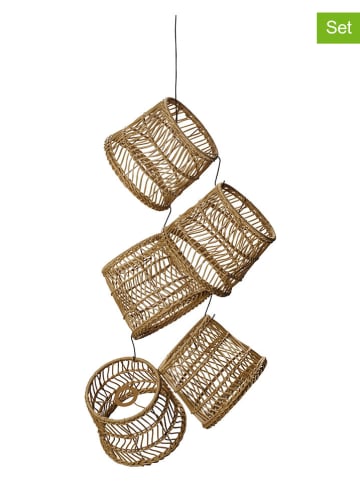 Konstsmide Klosze (5 szt.) w kolorze beżowym - wys. 20 x Ø 15 cm