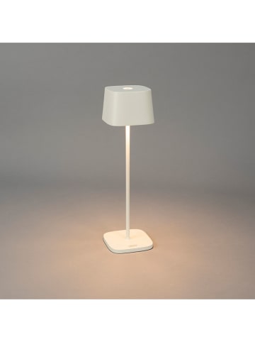 Konstsmide LED-Tischleuchte "Capri" in Weiß - (H)36 x Ø 10 cm