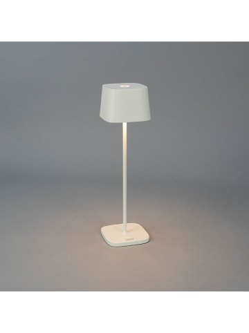 Konstsmide LED-Tischleuchte "Capri" in Weiß - (H)36 x Ø 10 cm