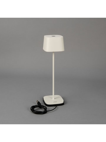 Konstsmide Lampa stołowa LED "Capri" w kolorze białym - wys. 36 x Ø 10 cm