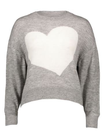 JDY Pullover "Lovella" in Grau