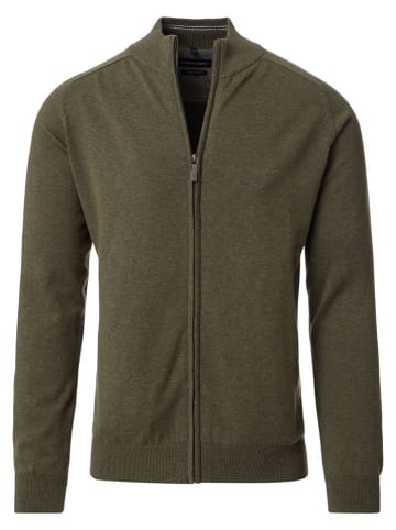 CASAMODA Cardigan in Khaki